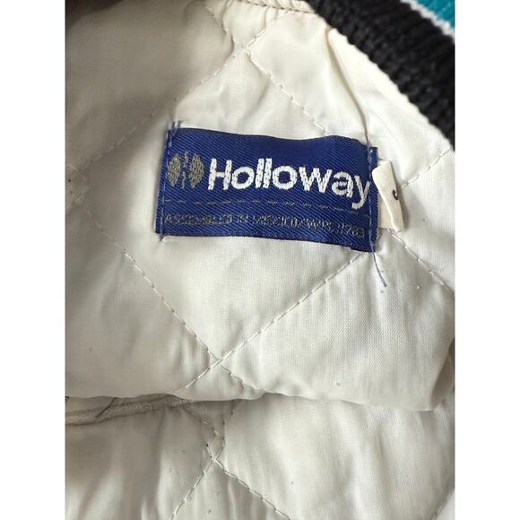 Vintage Black Snap Button Baseball Jacket Solana Beach All Stars 1998 Size S - Picture 6 of 6